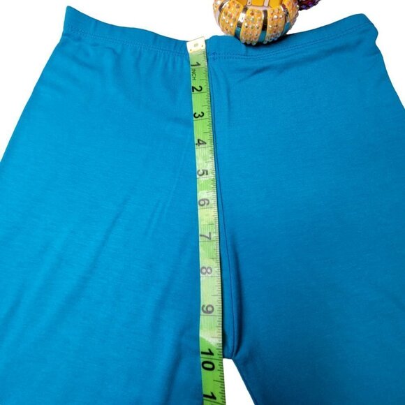 BLUE Pull On Leggings for Kids or Teens or Petite Body Size - Size S - Picture 6 of 9